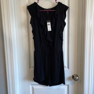 Bcbg maxazria black romper size medium